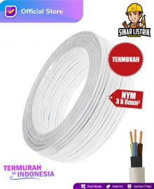 Kabel NYM Isi 3X6 mm2 Jembo