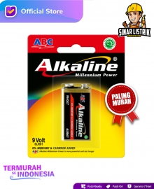 Baterai ABC Alkaline 9V