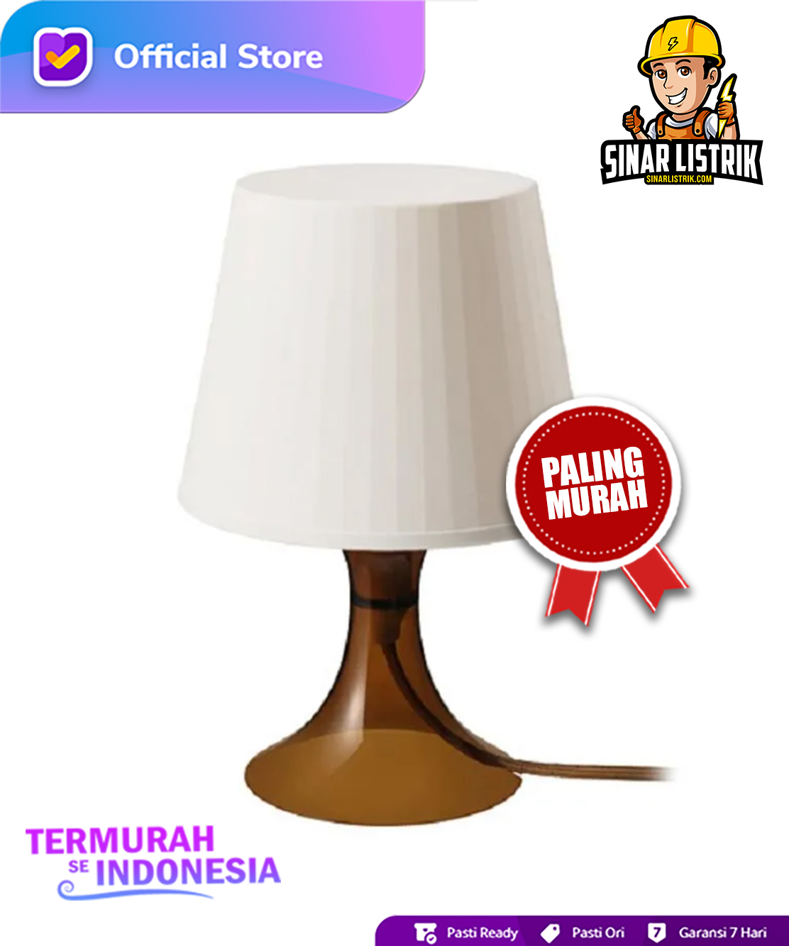 Jual Lampu  Meja 40Watt IKEA Termurah Seindonesia
