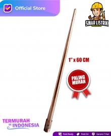 Tombak Penangkal Petir 1×60 CM