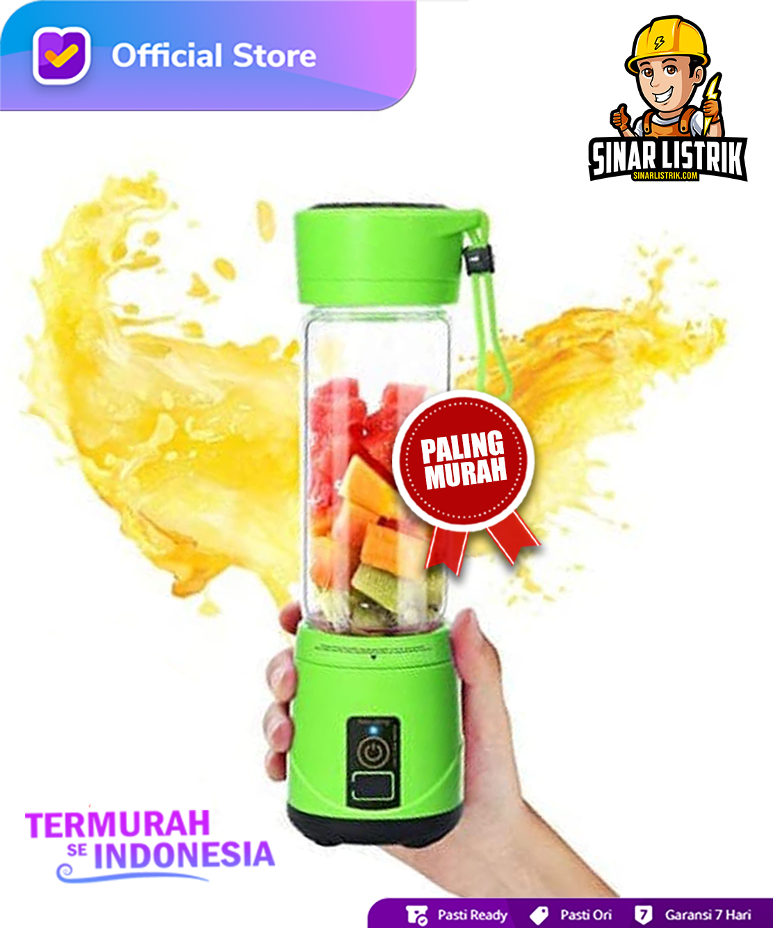 Blender Juice Portable Q2 6888 Elektronik Termurah SeIndonesia