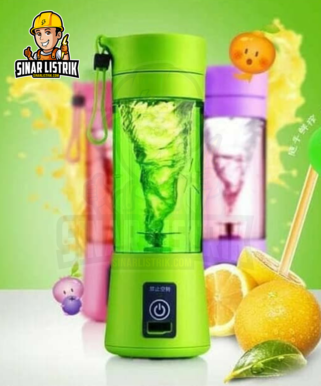 Blender Juice Portable Q2 6888 Elektronik Termurah SeIndonesia
