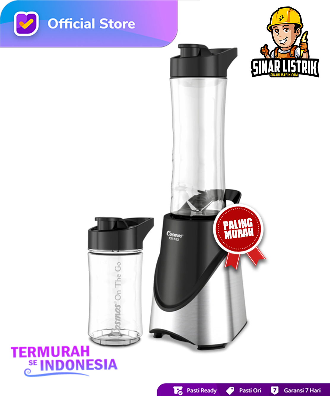 Blender Cosmos CB-522 On The Go Elektronik Termurah