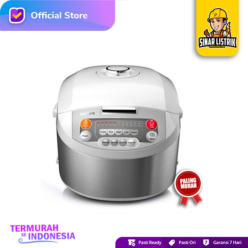 Rice Cooker 2L Philips hd4515/90 Digital