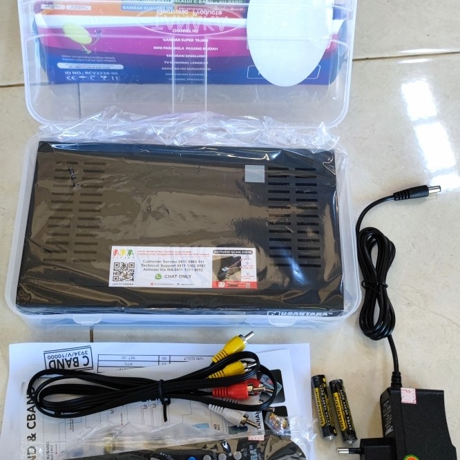 Transvision Decoder Decoder Tanaka Transvision nusantara hd TN-01 4K HD