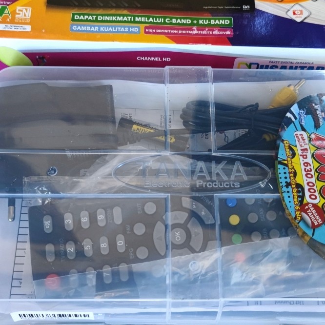 Transvision Decoder Decoder Tanaka Transvision nusantara hd TN-01 4K HD