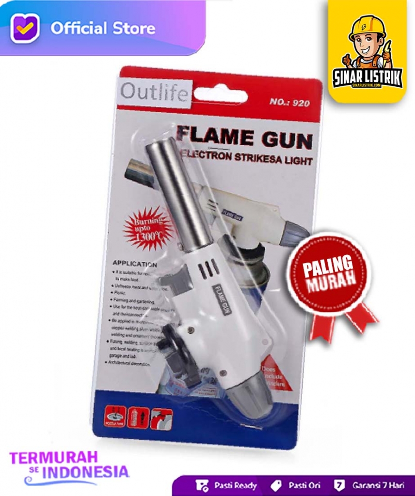 Gas Portable Las Fire Torch Blow Flame Gun 920