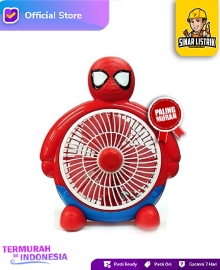 Kipas Angin Kick On Spiderman 607 Fan Portable