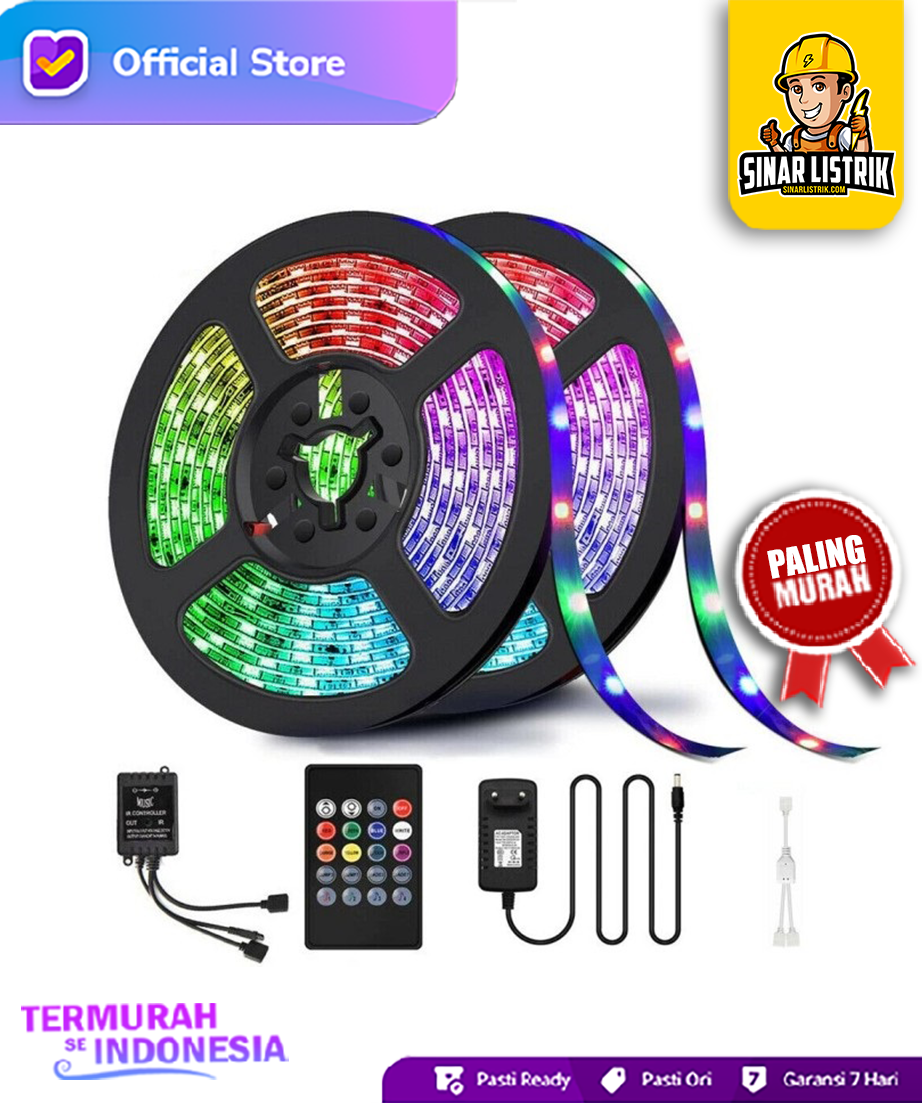 LED Strip GSE RGB 5M + Remot