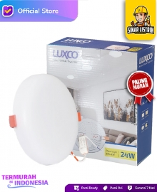Lampu Panel LUXCO 24W Round Warm White