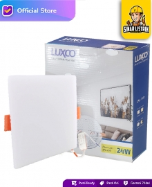 Lampu Panel LUXCO 24W Square Warm White