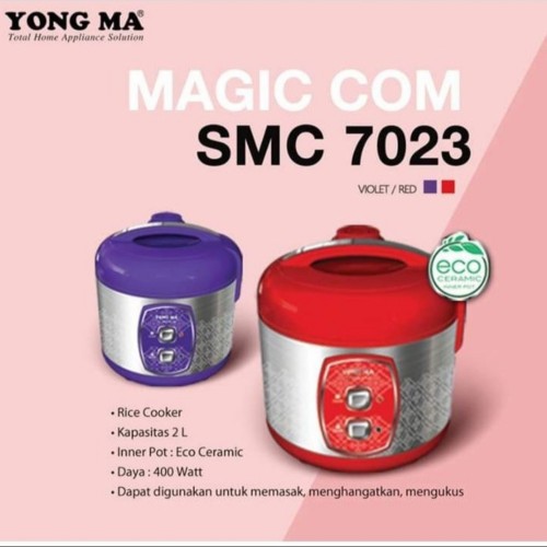 Rice Cooker 2L Yongma 7023 Eco c