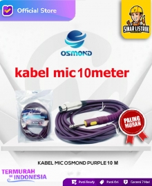 Kabel Mic 10Meter OSMOND Kabel Microphone