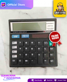 Kalkulator / Calculator 12 Digit 112 Steps Checks LUMMENT LM-512